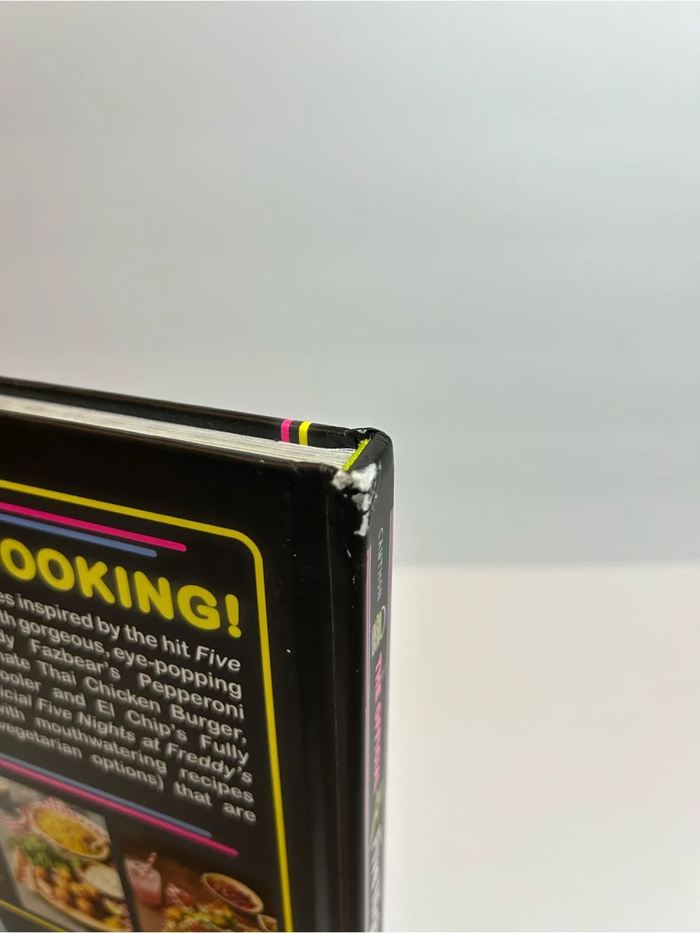 Scholastic Five Nights at Freddy's Cookbook - Black with Neon Accents